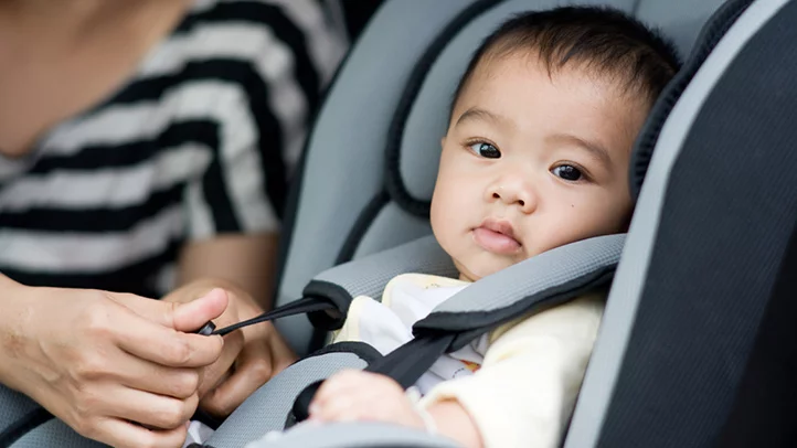 baby in car seat