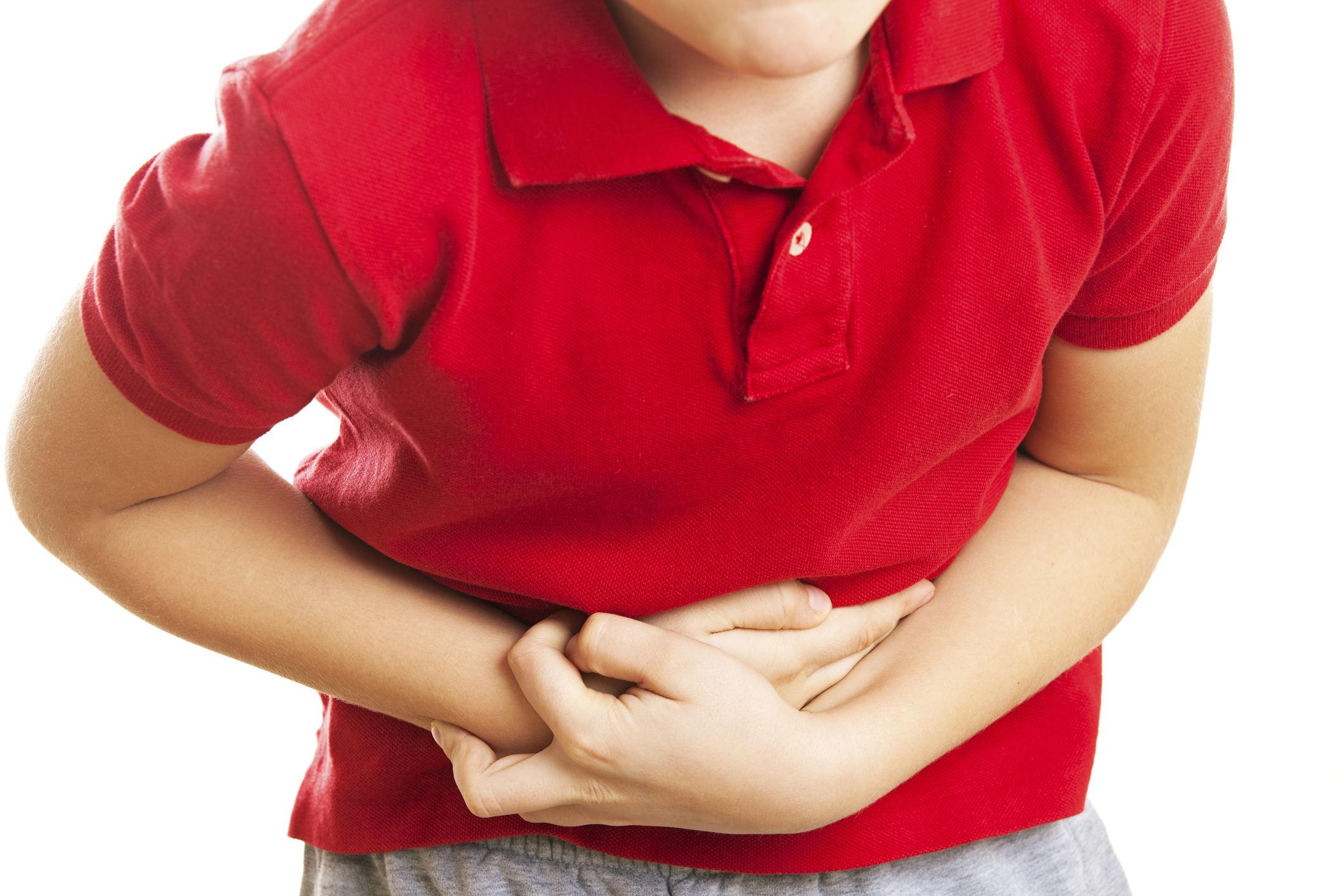 Child with stomach pain